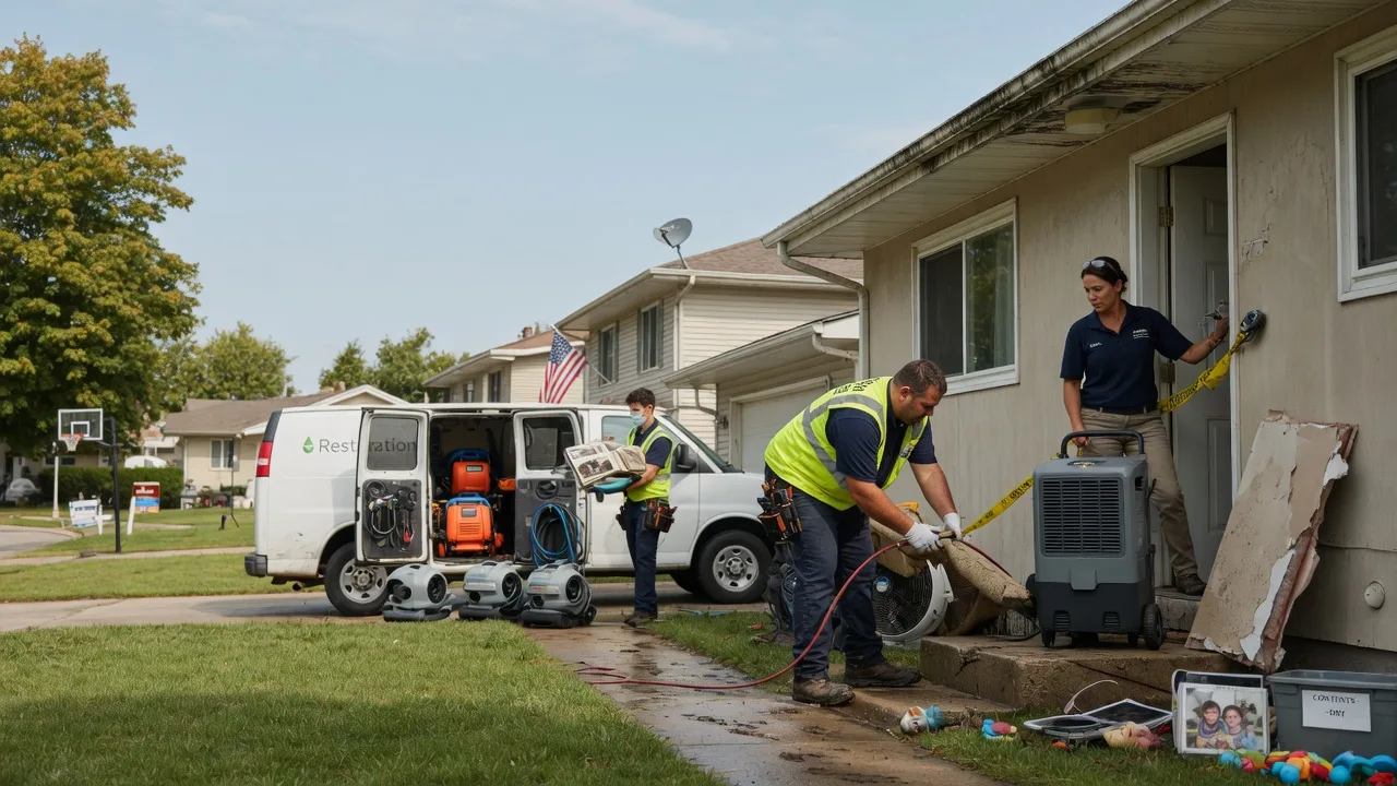 Water Damage Restoration in Pretty Prairie, KS near me
